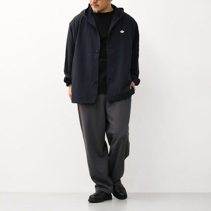 DANTON [ダントン] M NYLON TUSSER HOODED JACKET [DT-A0655TNY] ナイロンタッサーフーデッドジャケット・MEN'S [2025SS]