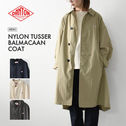 DANTON [ダントン] M NYLON TUSSER BALMACAAN COAT [DT-A0656TNY] ナイロンタッサーバルマカーンコート・MEN'S [2025SS]