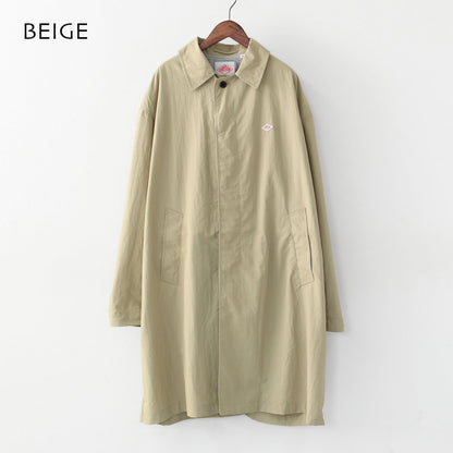 DANTON [ダントン] M NYLON TUSSER BALMACAAN COAT [DT-A0656TNY] ナイロンタッサーバルマカーンコート・MEN'S [2025SS]