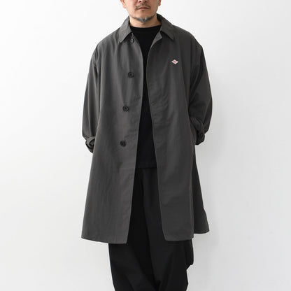 DANTON [ダントン] M NYLON TUSSER BALMACAAN COAT [DT-A0656TNY] ナイロンタッサーバルマカーンコート・MEN'S [2025SS]