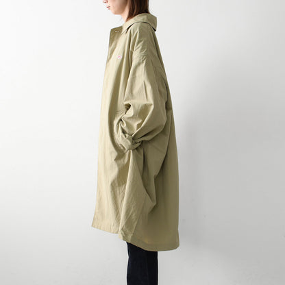 DANTON [ダントン] M NYLON TUSSER BALMACAAN COAT [DT-A0656TNY] ナイロンタッサーバルマカーンコート・MEN'S [2025SS]