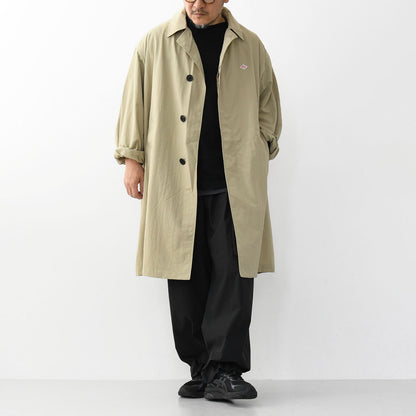 DANTON [ダントン] M NYLON TUSSER BALMACAAN COAT [DT-A0656TNY] ナイロンタッサーバルマカーンコート・MEN'S [2025SS]