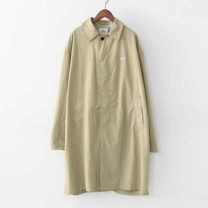 DANTON [ダントン] M NYLON TUSSER BALMACAAN COAT [DT-A0656TNY] ナイロンタッサーバルマカーンコート・MEN'S [2025SS]