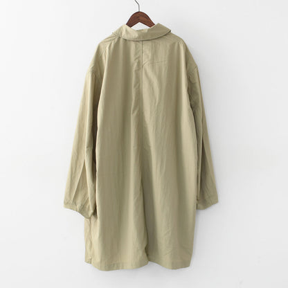 DANTON [ダントン] M NYLON TUSSER BALMACAAN COAT [DT-A0656TNY] ナイロンタッサーバルマカーンコート・MEN'S [2025SS]