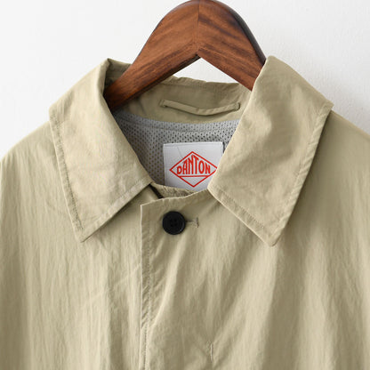 DANTON [ダントン] M NYLON TUSSER BALMACAAN COAT [DT-A0656TNY] ナイロンタッサーバルマカーンコート・MEN'S [2025SS]