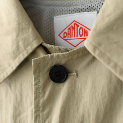 DANTON [ダントン] M NYLON TUSSER BALMACAAN COAT [DT-A0656TNY] ナイロンタッサーバルマカーンコート・MEN'S [2025SS]