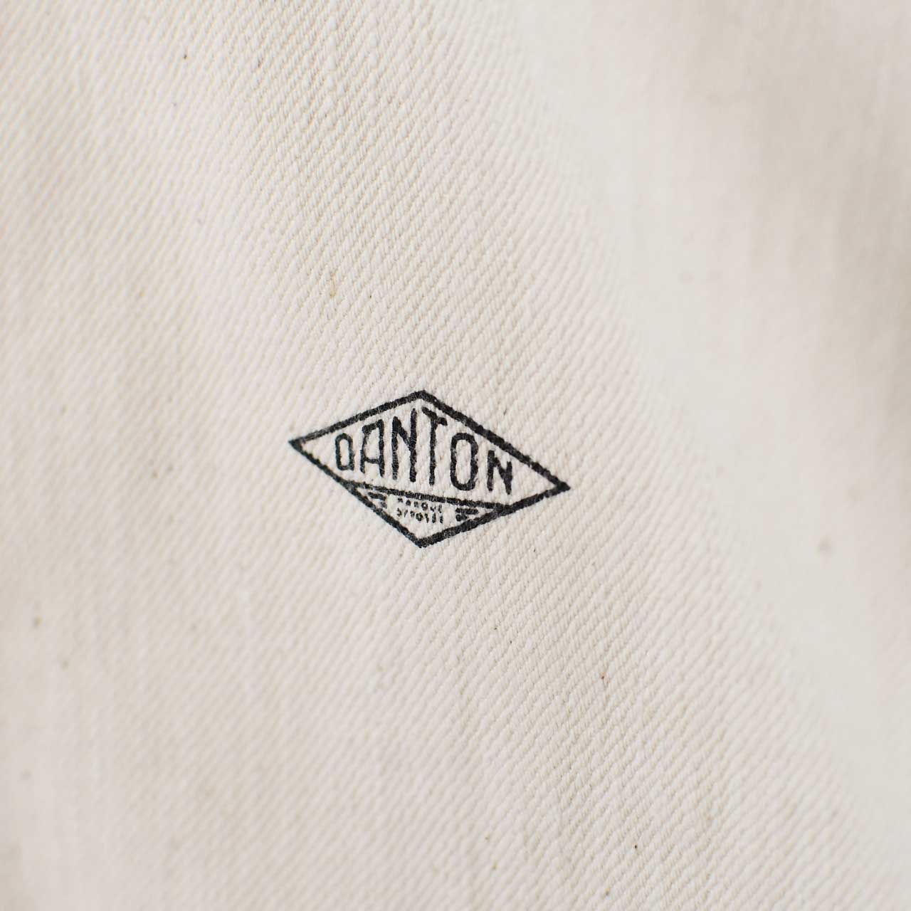 DANTON [ダントン] W COTTON DRILL COLLARLESS SHORT JACKET [DT-A0670MHT] コットンドリルカラーレスショートジャケット [2025SS]