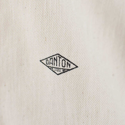 DANTON [ダントン] W COTTON DRILL COLLARLESS SHORT JACKET [DT-A0670MHT] コットンドリルカラーレスショートジャケット [2025SS]