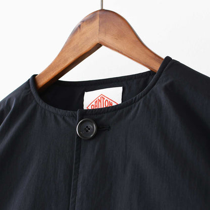 DANTON [ダントン] W INSULATION COLLARLESS WIDE JACKET [DT-A0672PNT] インサレーションカラーレスワイドジャケット [2026SS]
