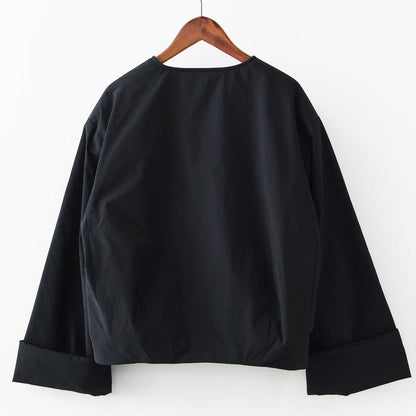 DANTON [ダントン] W INSULATION COLLARLESS WIDE JACKET [DT-A0672PNT] インサレーションカラーレスワイドジャケット [2026SS]