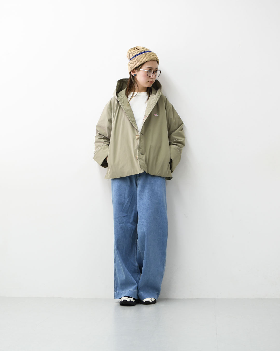 DANTON [ダントン] W INSULATION HOODED WIDE JACKET [DT-A0673PNT] インサレーションフーデッドワイドジャケット [2026SS]
