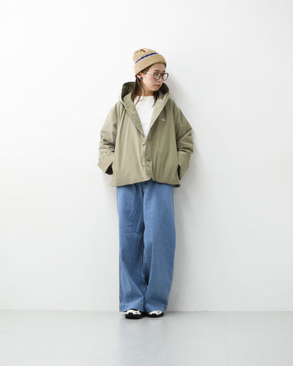 DANTON [ダントン] W INSULATION HOODED WIDE JACKET [DT-A0673PNT] インサレーションフーデッドワイドジャケット [2026SS]