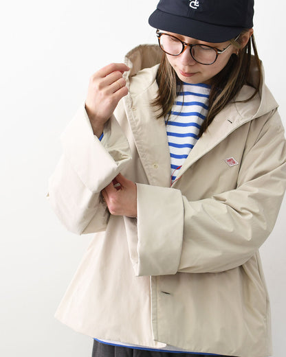 DANTON [ダントン] W INSULATION HOODED WIDE JACKET [DT-A0673PNT] インサレーションフーデッドワイドジャケット [2026SS]