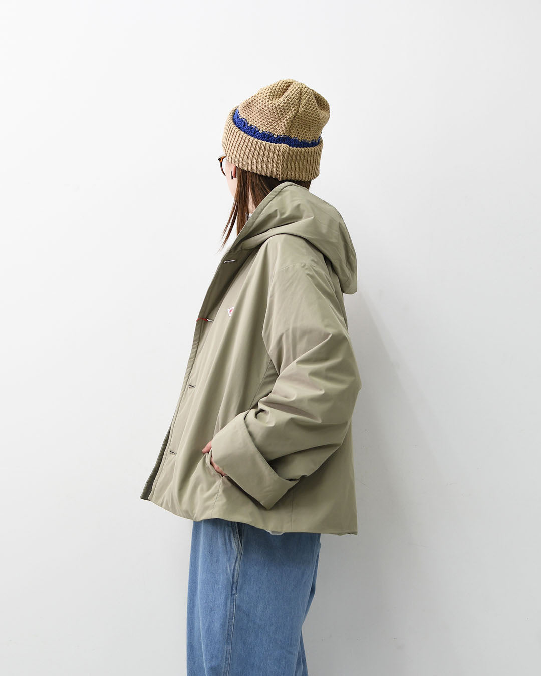 DANTON [ダントン] W INSULATION HOODED WIDE JACKET [DT-A0673PNT] インサレーションフーデッドワイドジャケット [2026SS]
