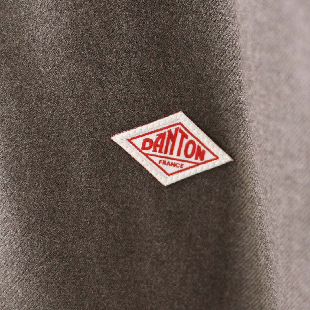 DANTON [ダントン] W WOOL LIKE INSULATION HOODED WIDE JACKET [DT-A0673WLX] ウールライクインサレーションフーデッドワイドジャケット・インサレーションジャケット・フード付き・ワイドシルエット・ウールライク・LADY'S [2025AW]