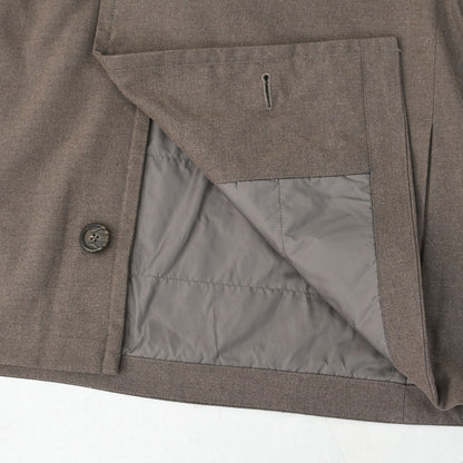 DANTON [ダントン] W WOOL LIKE INSULATION HOODED WIDE JACKET [DT-A0673WLX] ウールライクインサレーションフーデッドワイドジャケット・インサレーションジャケット・フード付き・ワイドシルエット・ウールライク・LADY'S [2025AW]