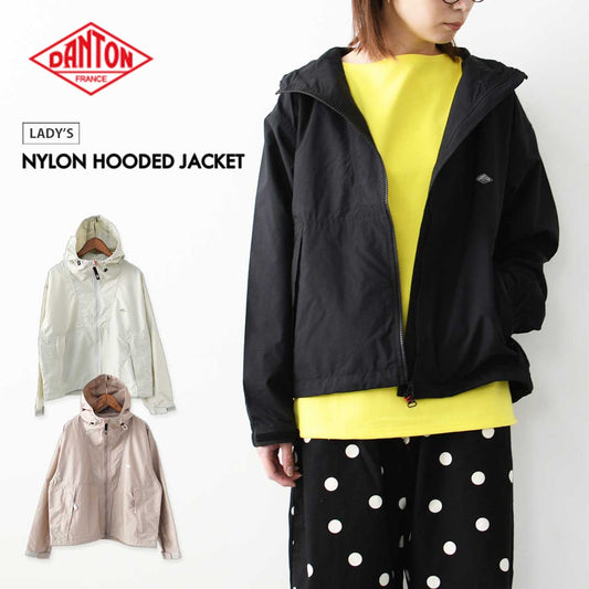 DANTON [ダントン] W NYLON HOODED JACKET [DT-A0674SNY] ナイロンフードジャケット [2025SS]