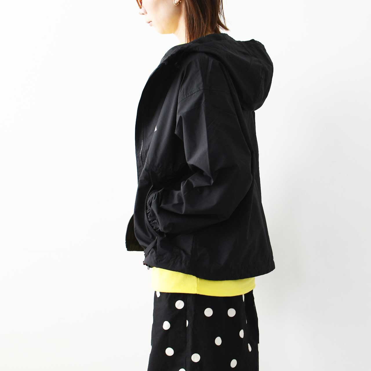 DANTON [ダントン] W NYLON HOODED JACKET [DT-A0674SNY] ナイロンフードジャケット [2025SS]