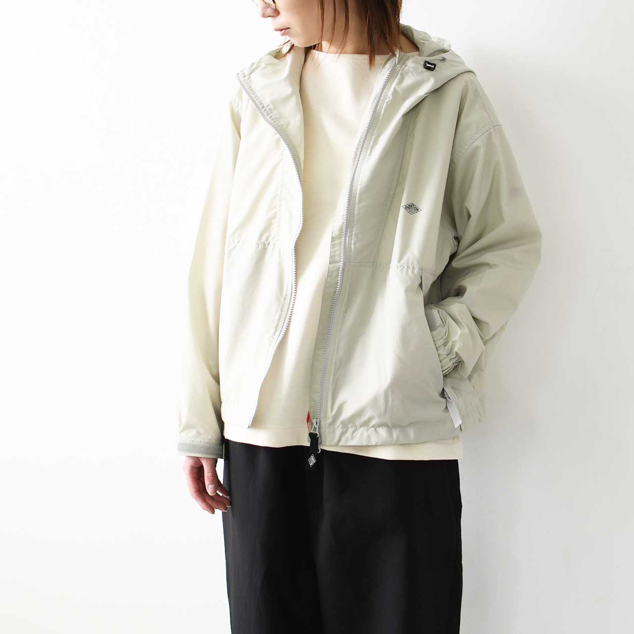 DANTON [ダントン] W NYLON HOODED JACKET [DT-A0674SNY] ナイロンフードジャケット [2025SS]