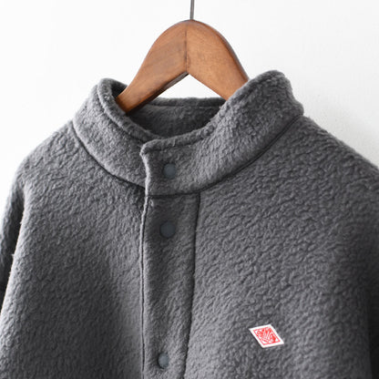 DANTON [ダントン] W DOUBLE FACE BOA STAND COLLAR CARDIGAN [DT-A0699WNN] ダブルフェイスボアスタンドカラーカーディガン・ボアカーディガン・ボアジャケット・スタンドカラー・LADY'S [2025AW]