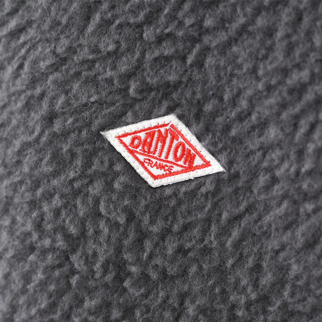 DANTON [ダントン] W DOUBLE FACE BOA STAND COLLAR CARDIGAN [DT-A0699WNN] ダブルフェイスボアスタンドカラーカーディガン・ボアカーディガン・ボアジャケット・スタンドカラー・LADY'S [2025AW]