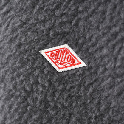 DANTON [ダントン] W DOUBLE FACE BOA STAND COLLAR CARDIGAN [DT-A0699WNN] ダブルフェイスボアスタンドカラーカーディガン・ボアカーディガン・ボアジャケット・スタンドカラー・LADY'S [2025AW]