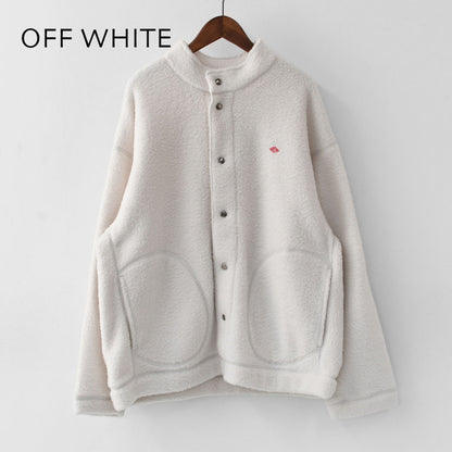 DANTON [ダントン] M DOUBLE FACE BOA STAND COLLAR CARDIGAN [DT-A0700WNN] ダブルフェイスボアスタンドカラーカーディガン・ボアカーディガン・ボアジャケット・スタンドカラー・MEN'S [2025AW]