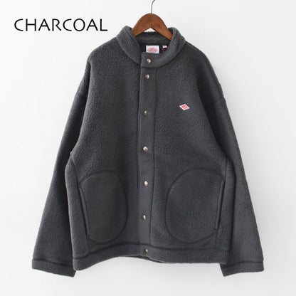 DANTON [ダントン] M DOUBLE FACE BOA STAND COLLAR CARDIGAN [DT-A0700WNN] ダブルフェイスボアスタンドカラーカーディガン・ボアカーディガン・ボアジャケット・スタンドカラー・MEN'S [2025AW]