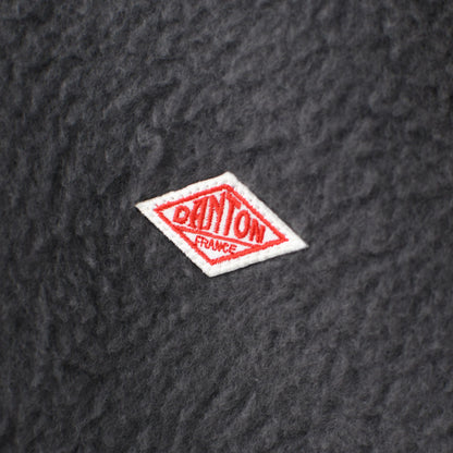 DANTON [ダントン] M DOUBLE FACE BOA STAND COLLAR CARDIGAN [DT-A0700WNN] ダブルフェイスボアスタンドカラーカーディガン・ボアカーディガン・ボアジャケット・スタンドカラー・MEN'S [2025AW]