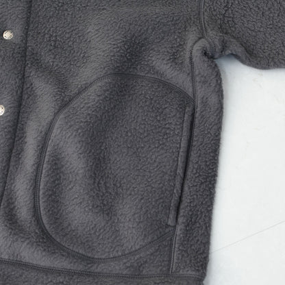 DANTON [ダントン] M DOUBLE FACE BOA STAND COLLAR CARDIGAN [DT-A0700WNN] ダブルフェイスボアスタンドカラーカーディガン・ボアカーディガン・ボアジャケット・スタンドカラー・MEN'S [2025AW]