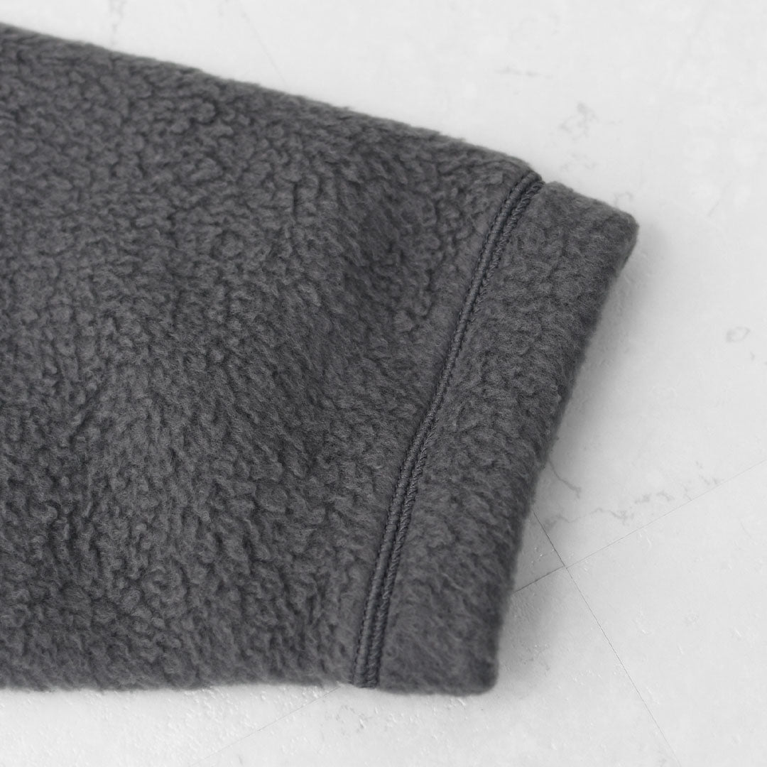 DANTON [ダントン] M DOUBLE FACE BOA STAND COLLAR CARDIGAN [DT-A0700WNN] ダブルフェイスボアスタンドカラーカーディガン・ボアカーディガン・ボアジャケット・スタンドカラー・MEN'S [2025AW]