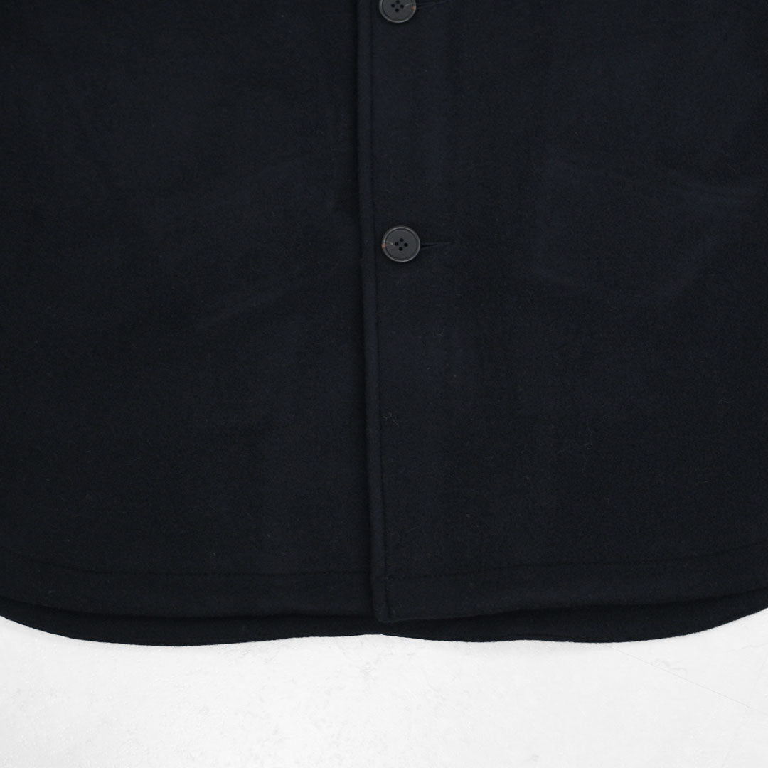 DANTON [ダントン] WOOL MELTON SHIRT BLOUSON [DT-A0710MEW] ウールメルトンシャツブルゾン・シャツ型ブルゾン・ウールジャケット・アウター・ウールメルトン・LADY'S [2025AW]