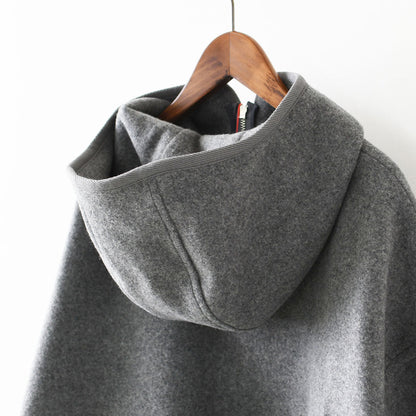 DANTON [ダントン] W Wool Melton Hooded Jacket [DT-A0711BMR] ウールメルトンフーデッドジャケット・フード付きジャケット・ジャケット・アウター・防寒・LADY'S [2026AW]