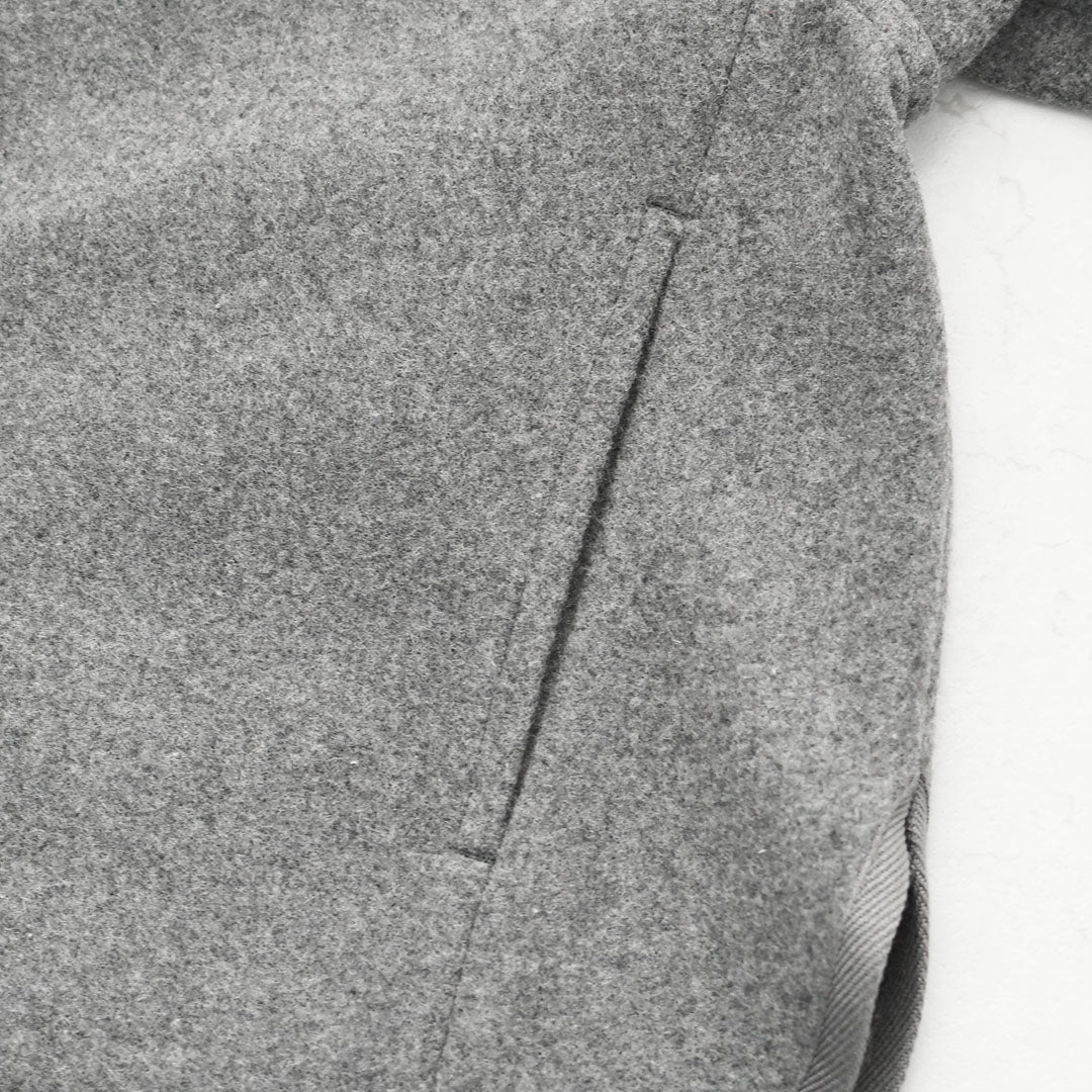 DANTON [ダントン] W Wool Melton Hooded Jacket [DT-A0711BMR] ウールメルトンフーデッドジャケット・フード付きジャケット・ジャケット・アウター・防寒・LADY'S [2026AW]