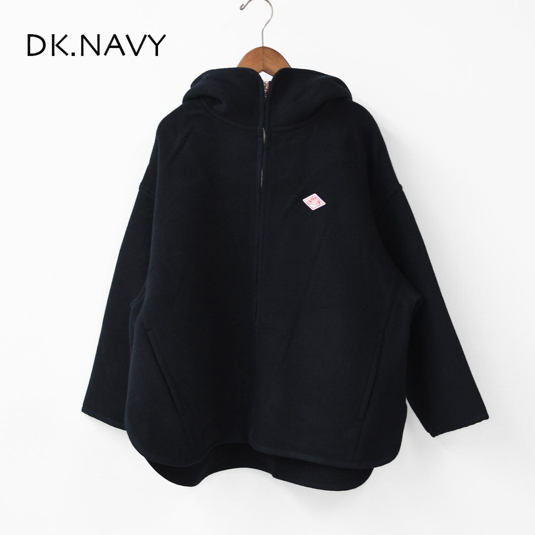 DANTON [ダントン] W WOOL MELTON HOODED JACKET [DT-A0711MEW] ウールメルトンフーデッドジャケット・ウールジャケット・フード付きジャケット・フリースジャケット・LADY'S [2025AW]