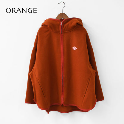 DANTON [ダントン] W WOOL MELTON HOODED JACKET [DT-A0711MEW] ウールメルトンフーデッドジャケット・ウールジャケット・フード付きジャケット・フリースジャケット・LADY'S [2025AW]