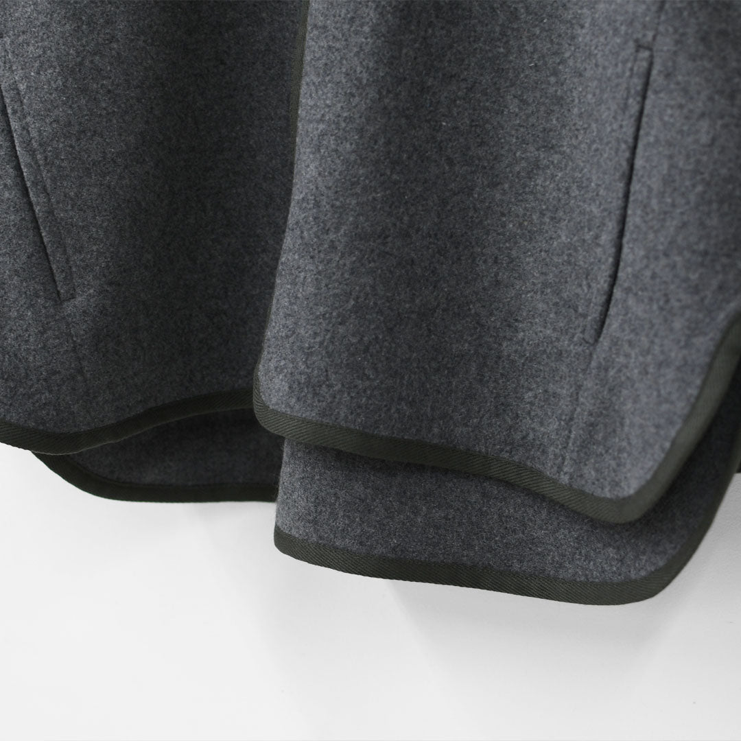 DANTON [ダントン] W WOOL MELTON HOODED JACKET [DT-A0711MEW] ウールメルトンフーデッドジャケット・ウールジャケット・フード付きジャケット・フリースジャケット・LADY'S [2025AW]