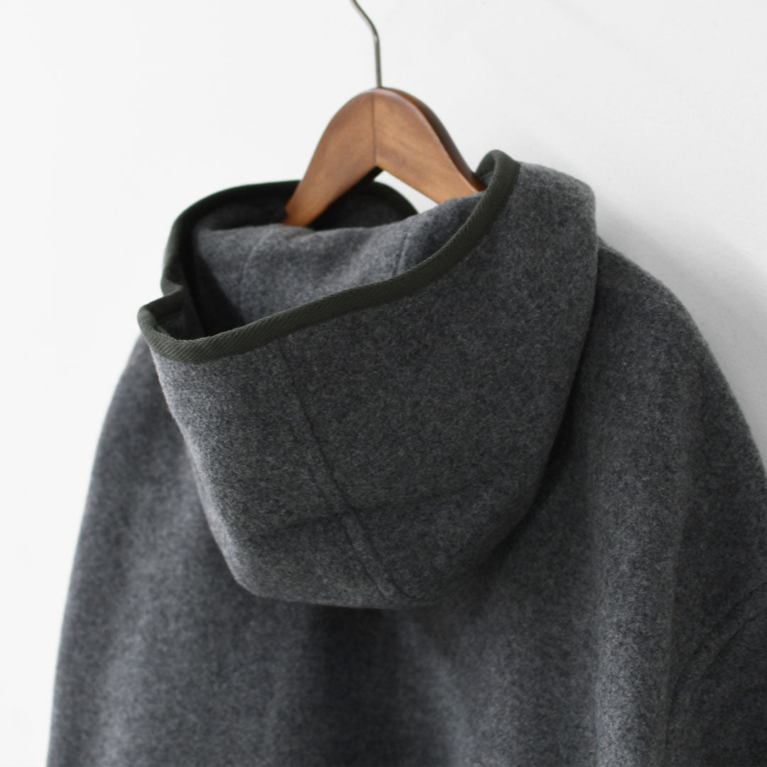 DANTON [ダントン] W WOOL MELTON HOODED JACKET [DT-A0711MEW] ウールメルトンフーデッドジャケット・ウールジャケット・フード付きジャケット・フリースジャケット・LADY'S [2025AW]