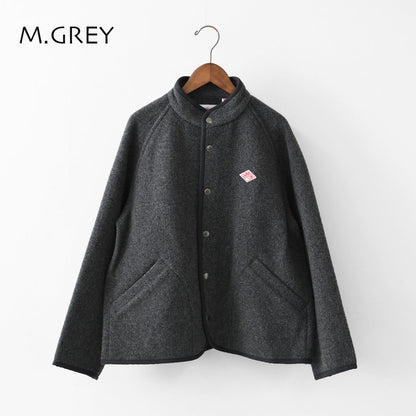 DANTON [ダントン] W WOOL LIGHT PILE STANDCOLLAR JACKET [DT-A0714WLP] ウールライトパイルスタンドカラージャケット・ウールジャケット・冬ジャケット・スタンドカラー・LADY'S [2025AW]