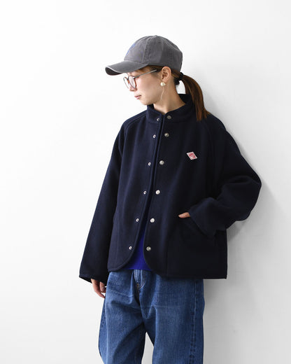 DANTON [ダントン] W WOOL LIGHT PILE STANDCOLLAR JACKET [DT-A0714WLP] ウールライトパイルスタンドカラージャケット・ウールジャケット・冬ジャケット・スタンドカラー・LADY'S [2025AW]