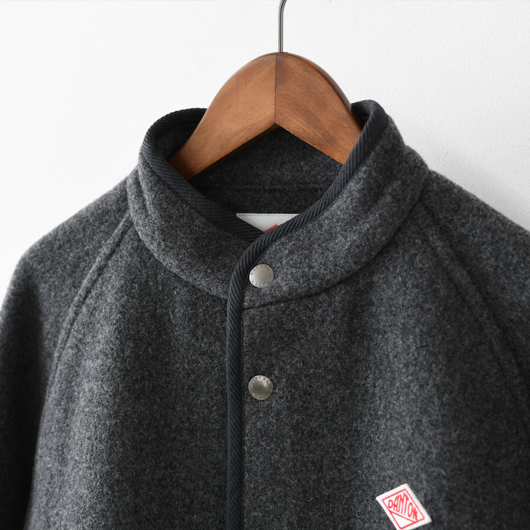 DANTON [ダントン] W WOOL LIGHT PILE STANDCOLLAR JACKET [DT-A0714WLP] ウールライトパイルスタンドカラージャケット・ウールジャケット・冬ジャケット・スタンドカラー・LADY'S [2025AW]