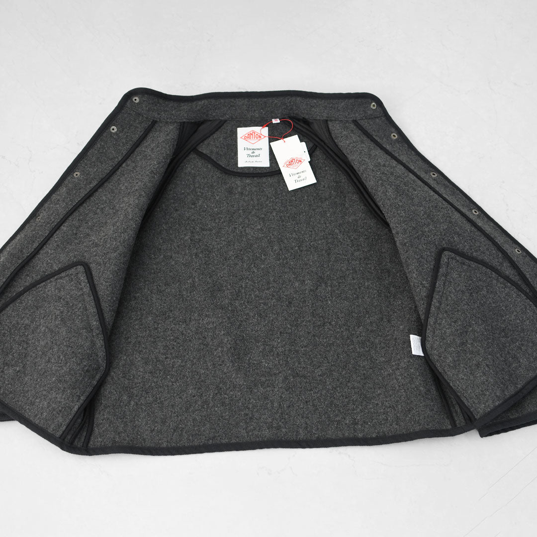 DANTON [ダントン] W WOOL LIGHT PILE STANDCOLLAR JACKET [DT-A0714WLP] ウールライトパイルスタンドカラージャケット・ウールジャケット・冬ジャケット・スタンドカラー・LADY'S [2025AW]