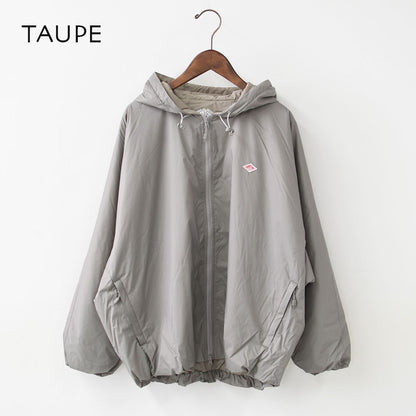 DANTON [ダントン] W Insulation Hooded Jacket [DT-A0757SNT] インサレーションフーデッドジャケット・インサレーションジャケット・フード付きジャケット・ナイロンジャケット・ドルマンスリーブ・LADY'S [2026SS]