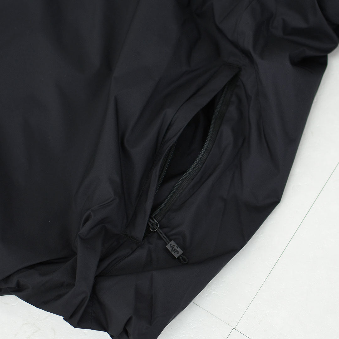 DANTON [ダントン] W Insulation Hooded Jacket [DT-A0757SNT] インサレーションフーデッドジャケット・インサレーションジャケット・フード付きジャケット・ナイロンジャケット・ドルマンスリーブ・LADY'S [2026SS]