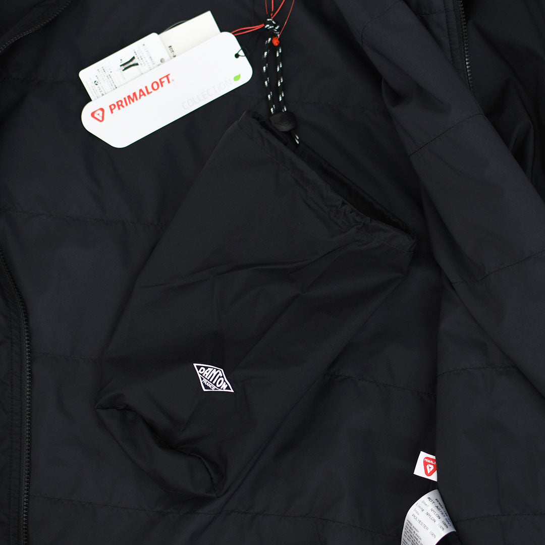 DANTON [ダントン] W Insulation Hooded Jacket [DT-A0757SNT] インサレーションフーデッドジャケット・インサレーションジャケット・フード付きジャケット・ナイロンジャケット・ドルマンスリーブ・LADY'S [2026SS]
