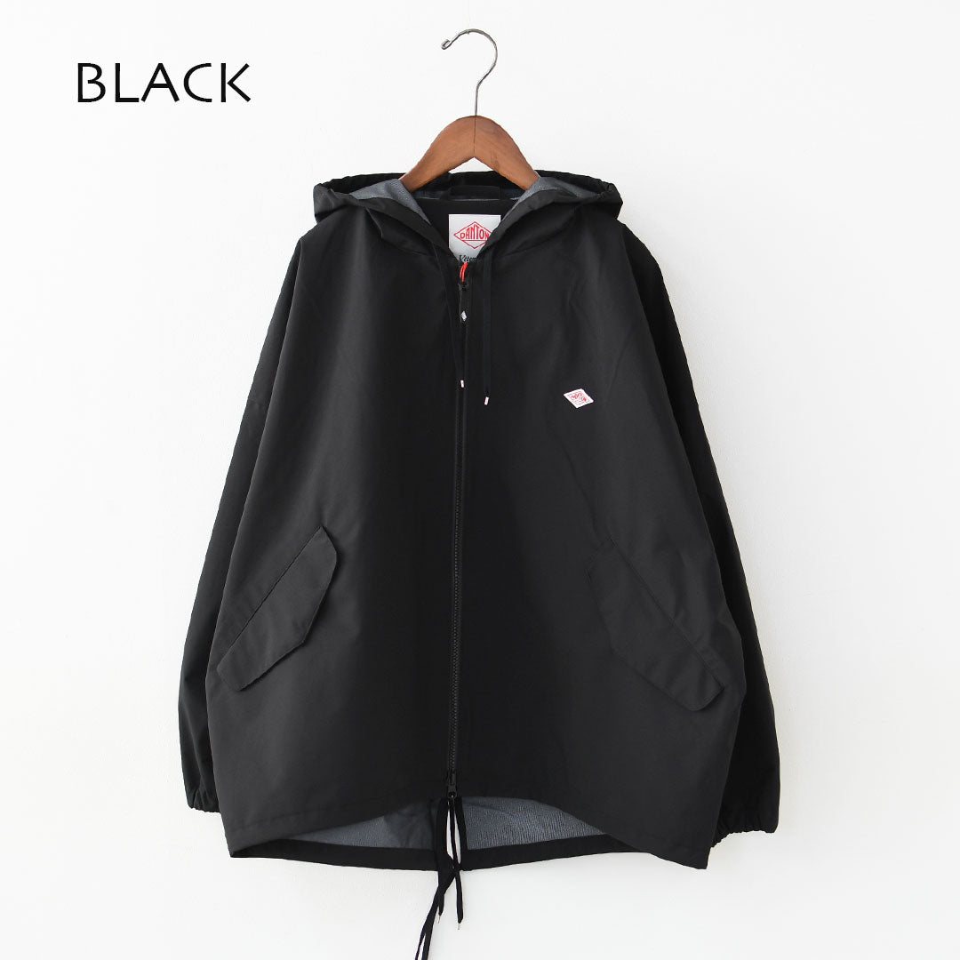 DANTON [ダントン] W SHORT JACKET [DT-A0759TLY] ショートジャケット・フード付きジャケット・春ジャケット・ワイドシルエット・LADY'S [2026SS]