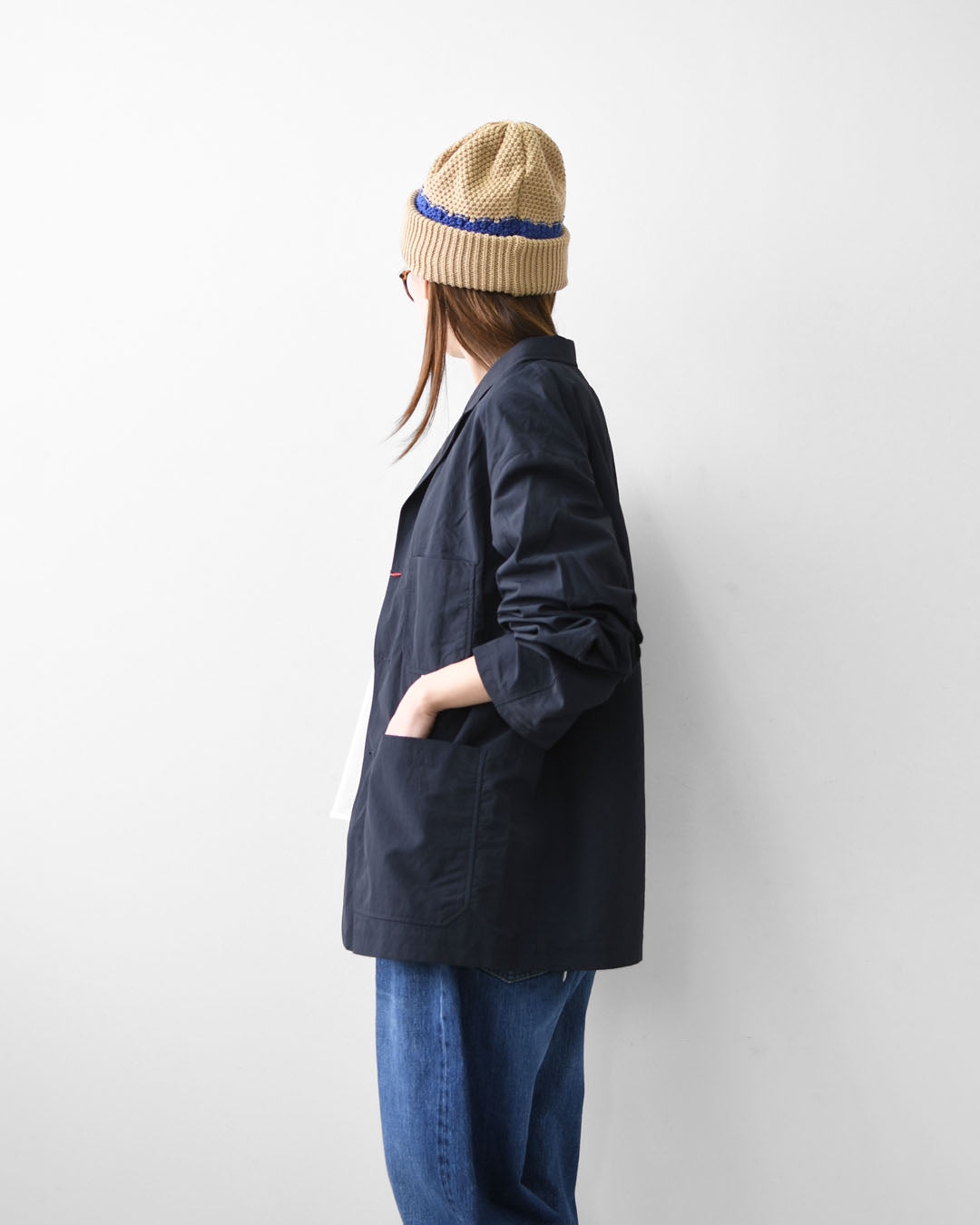 DANTON [ダントン] M Nylon Tusser Tailored Jacket [DT-A0763TNY] ナイロンタッサーテーラードジャケット・テーラードジャケット・ナイロンタッサー・ジャケット・春ジャケット・シンプル・セットアップ・ワークジャケット・MEN'S [2026SS]