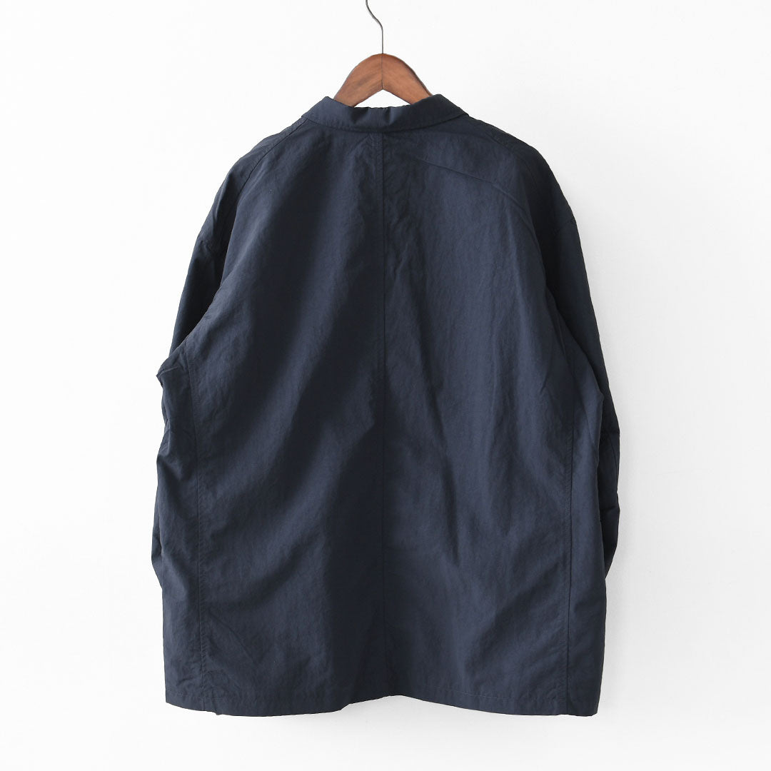 DANTON [ダントン] M Nylon Tusser Tailored Jacket [DT-A0763TNY] ナイロンタッサーテーラードジャケット・テーラードジャケット・ナイロンタッサー・ジャケット・春ジャケット・シンプル・セットアップ・ワークジャケット・MEN'S [2026SS]
