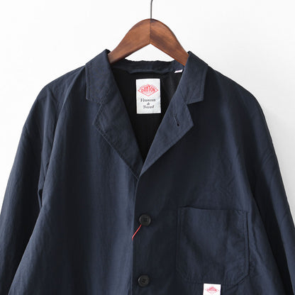 DANTON [ダントン] M Nylon Tusser Tailored Jacket [DT-A0763TNY] ナイロンタッサーテーラードジャケット・テーラードジャケット・ナイロンタッサー・ジャケット・春ジャケット・シンプル・セットアップ・ワークジャケット・MEN'S [2026SS]