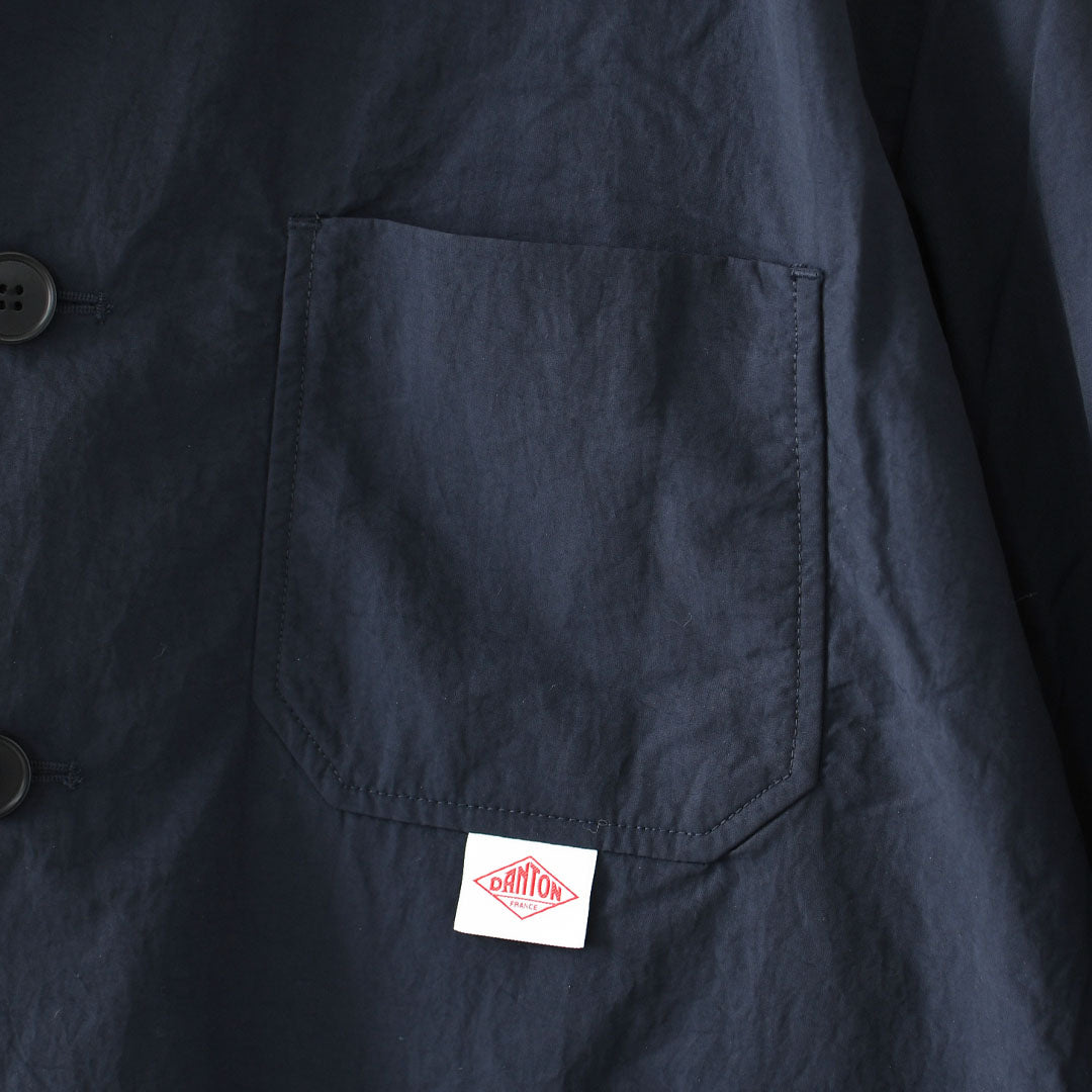 DANTON [ダントン] M Nylon Tusser Tailored Jacket [DT-A0763TNY] ナイロンタッサーテーラードジャケット・テーラードジャケット・ナイロンタッサー・ジャケット・春ジャケット・シンプル・セットアップ・ワークジャケット・MEN'S [2026SS]